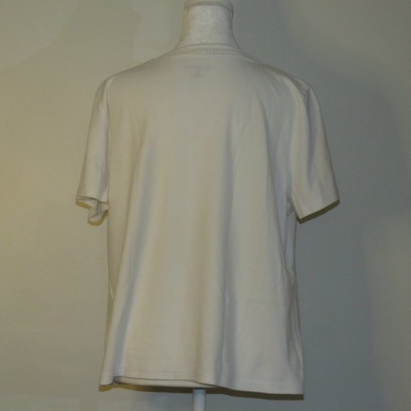Breckenridge Women's Short Sleeve Top Size PXL (C344) - Picture 5 of 6